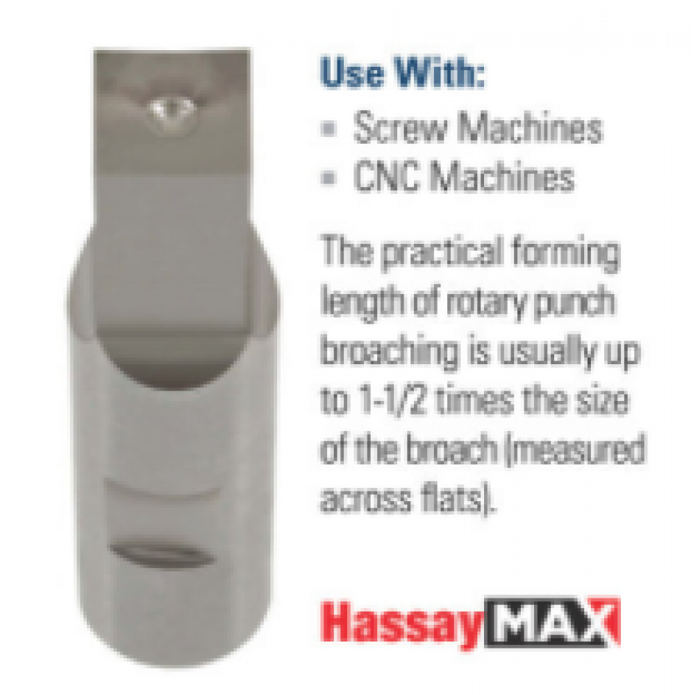 Square Rotary/Punch Broaches - MAX