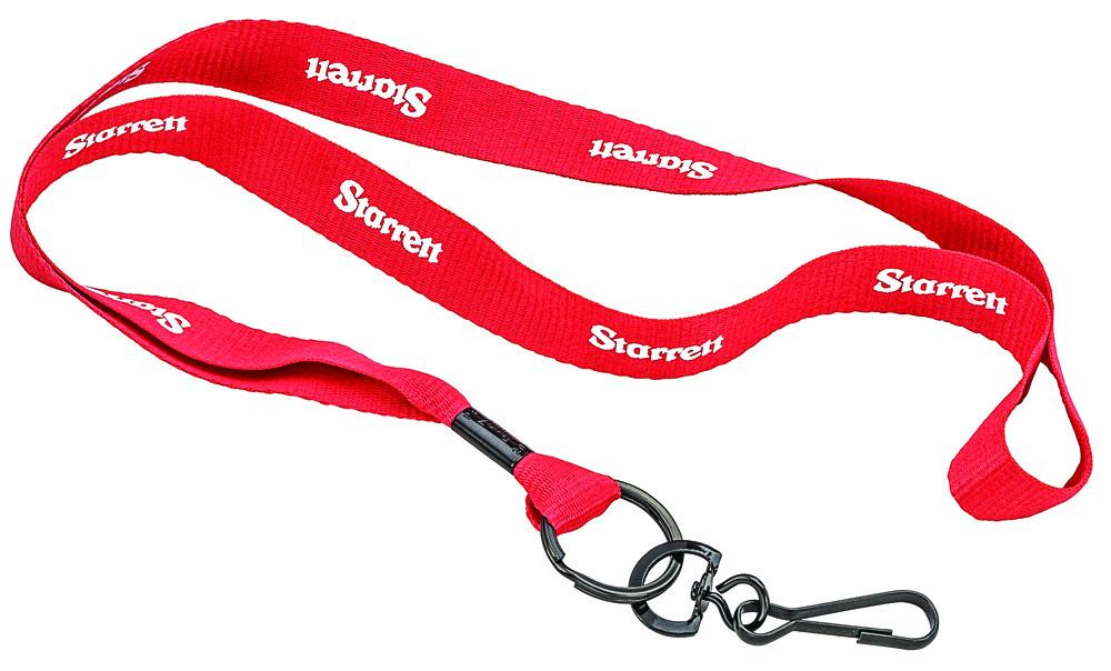 ECONOMY LANYARD, 3/4in, METAL SWIVEL SNAP HOOK ITEM 6514-MSS