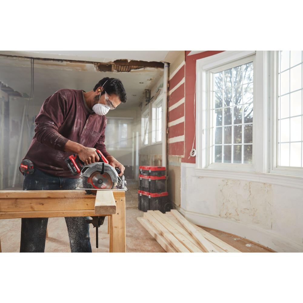 CRAFTSMAN V20 Circular Saw 7 1 4 Inch Cordless CMCS550B Hallmark Sales Corporation