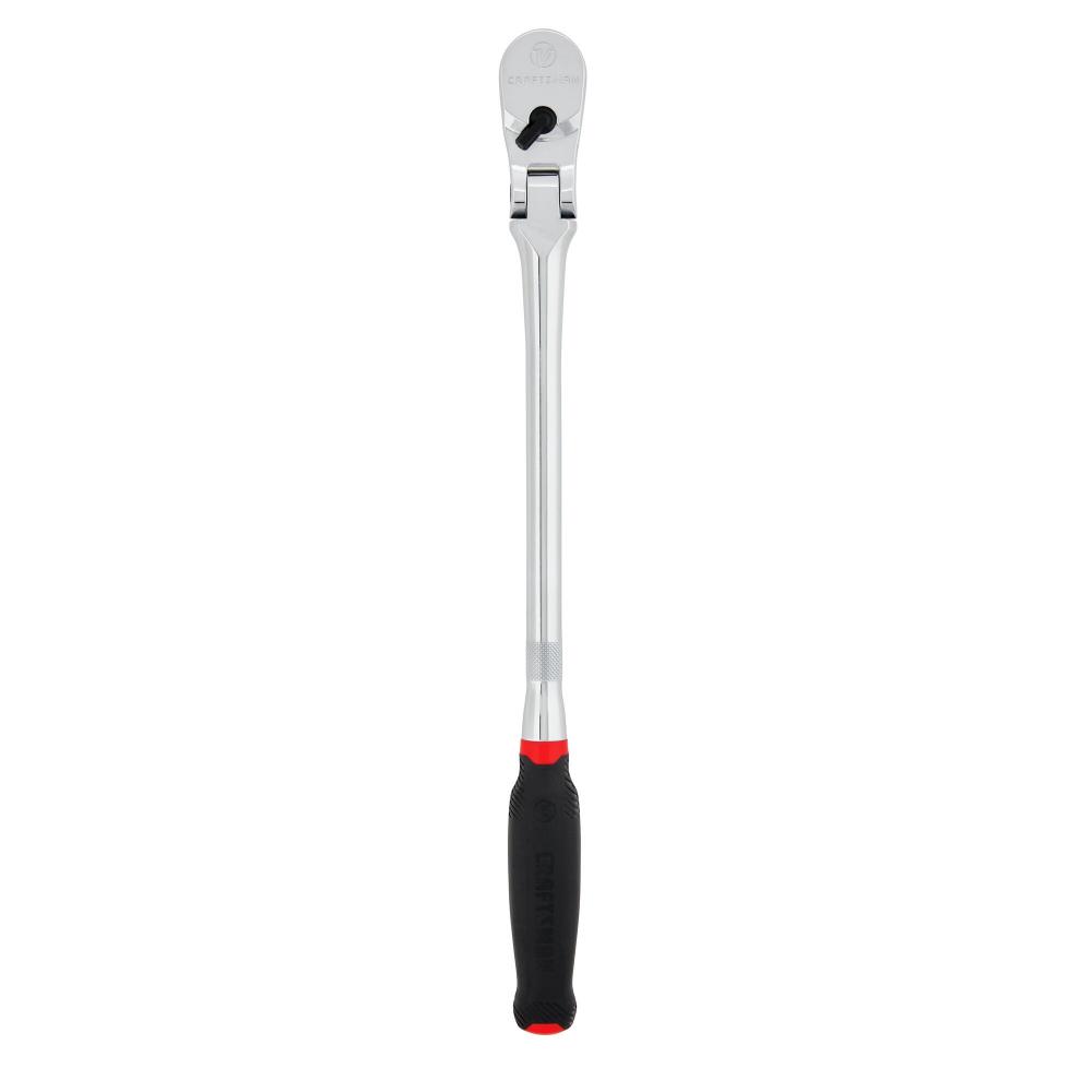 CRAFTSMAN V-Series 1/2 In. Drive Comfort Grip Long Flex Head Ratchet