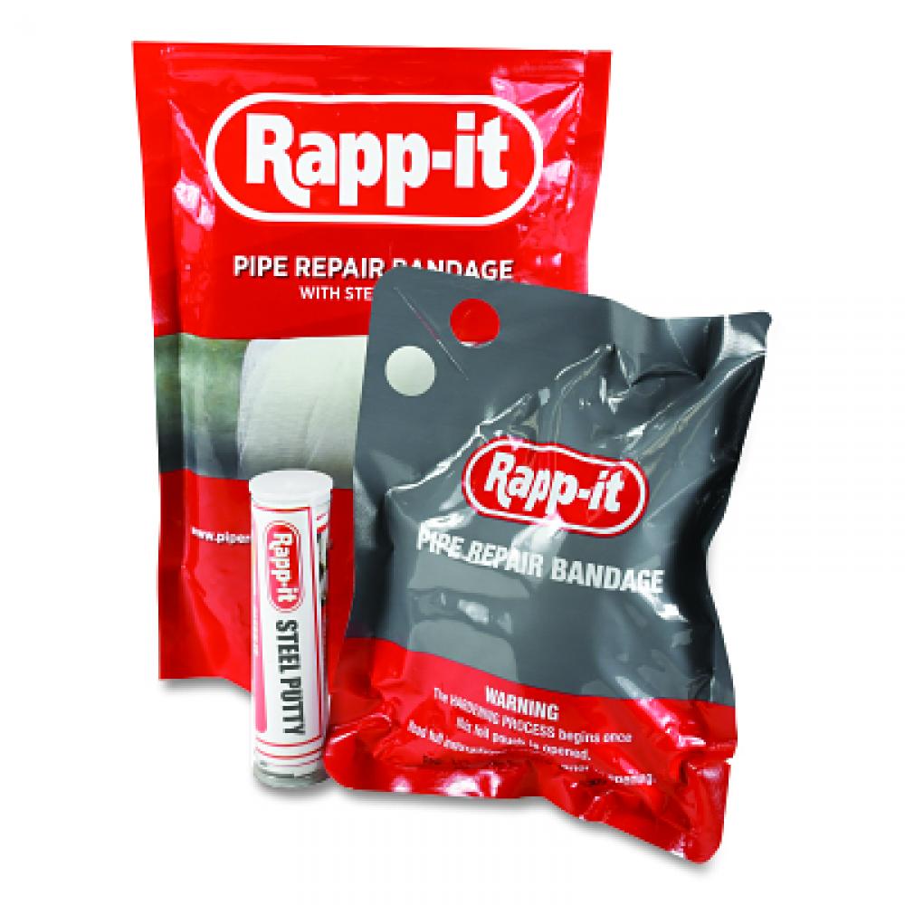 Dixon Valve Rapp-it Pipe Repair Bandage with Steel Putty Kits